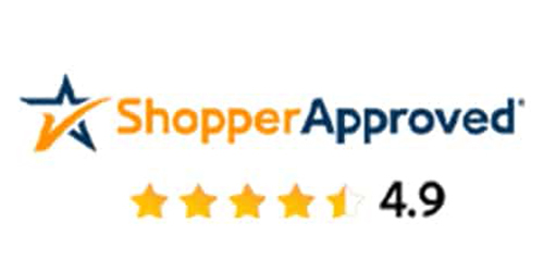 Shopper Approved reviews 4.9